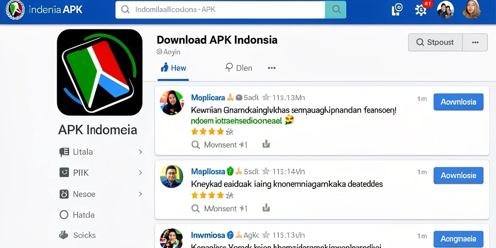 Tampilan awal yang menarik dan mudah dinavigasi.