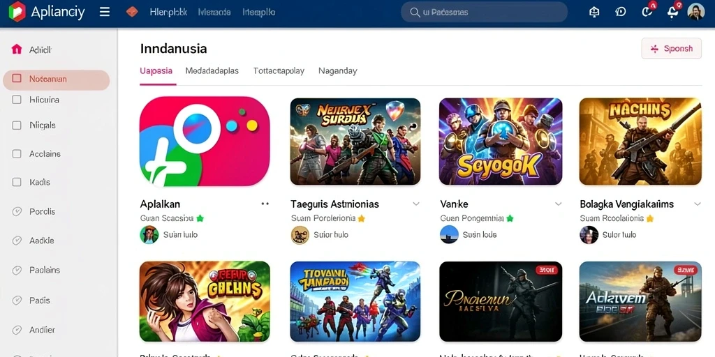 Tampilan antarmuka yang menarik dan mudah dinavigasi.