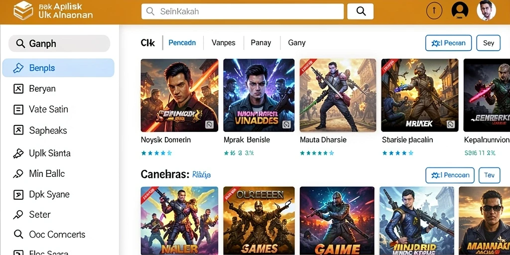 Tampilan antarmuka yang intuitif dan mudah digunakan.