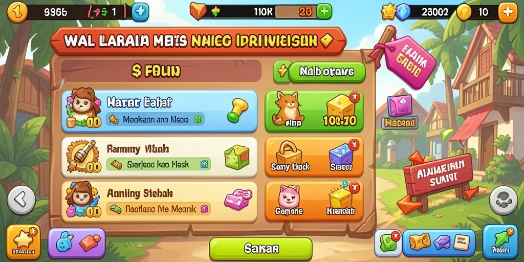 Tampilan awal yang menarik untuk memulai permainan slot.