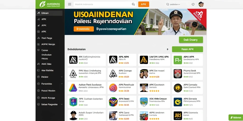 Antarmuka pengguna yang menarik dan mudah dinavigasi.