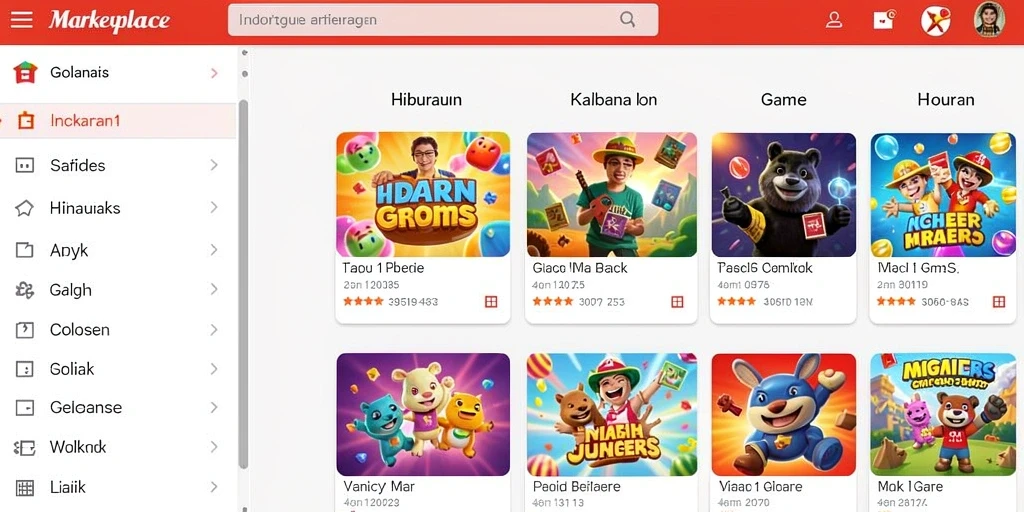 Antarmuka pengguna yang intuitif dan menarik.