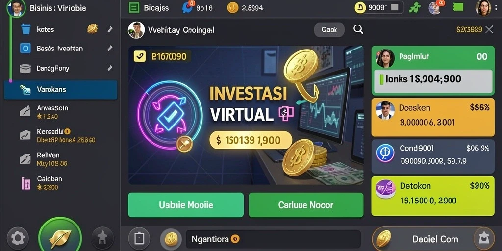 Tampilan awal aplikasi IDNRAJA yang menarik dan user-friendly.