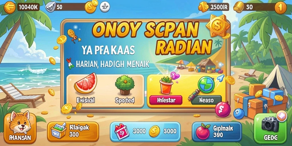 Tampilan antarmuka yang user-friendly.