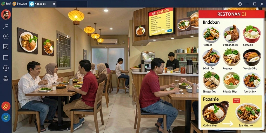 Tampilan antarmuka yang bersih dan modern.