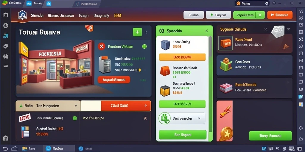 Tangkapan layar dari menu utama MILO4D.