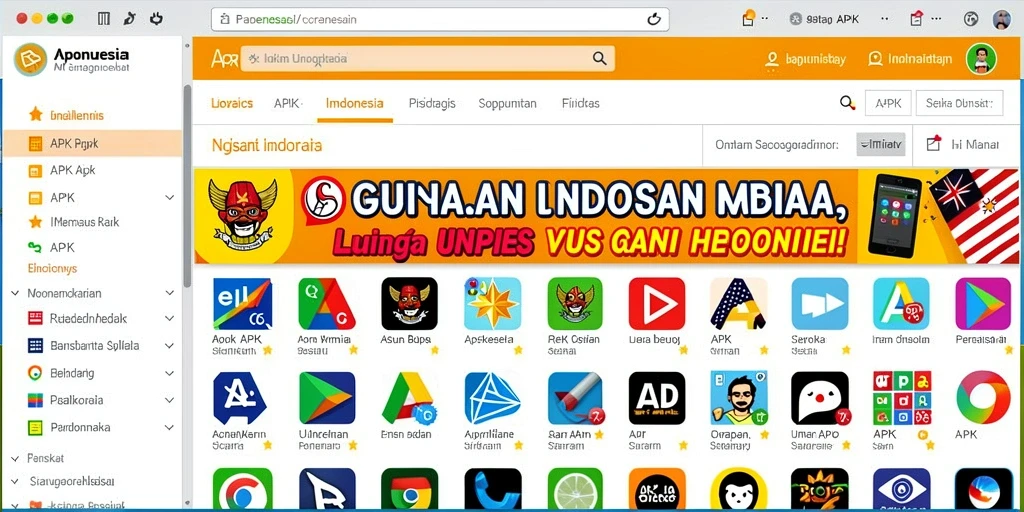 Tampilan antarmuka permainan yang intuitif dan menarik.