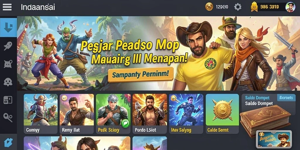 Tampilan antarmuka yang user-friendly.