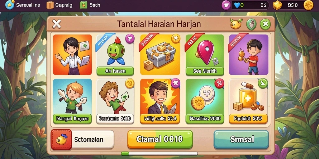 Tampilan antarmuka yang user-friendly.