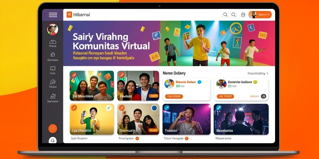 Tampilan antarmuka yang menarik dan user-friendly.